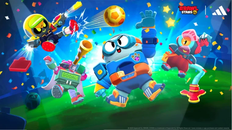 Brawl Stars recebe parceria com adidas; veja tudo que chega