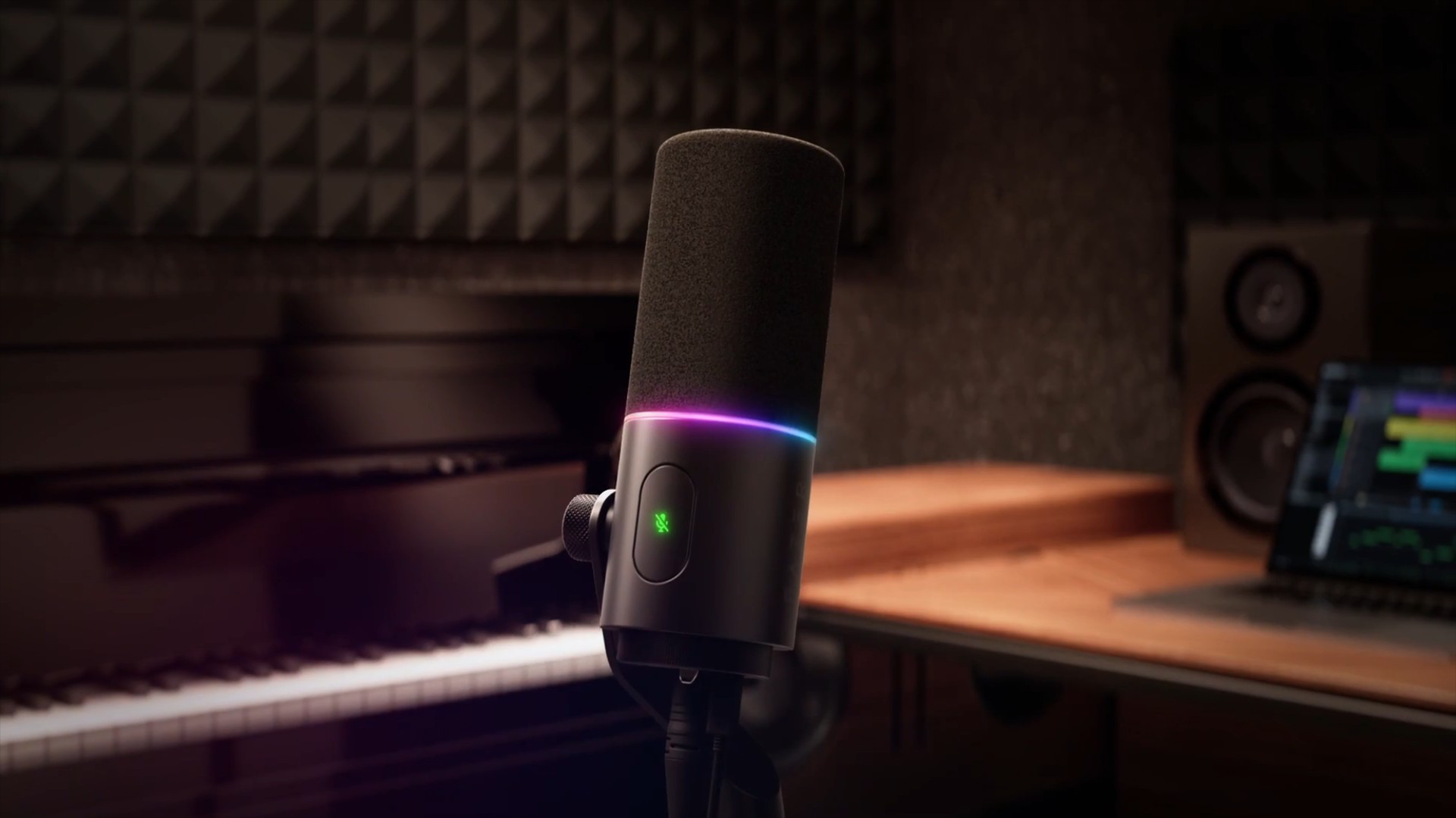 Razer lança Seiren V3 Pro: microfone profissional com conexões USB-C e XLR