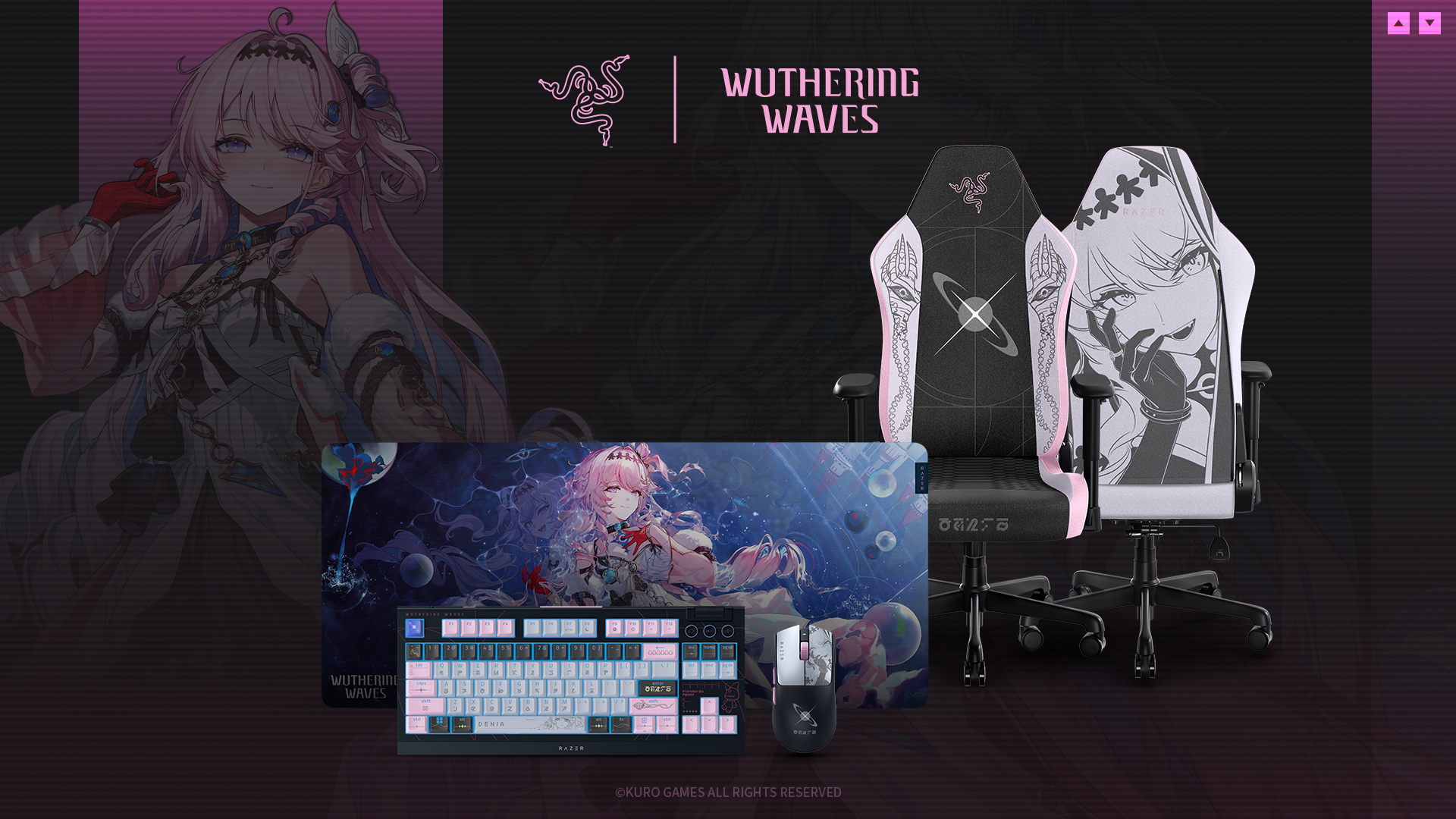 Razer e Kuro Games Apresentam Coleção Exclusiva de Wuthering Waves