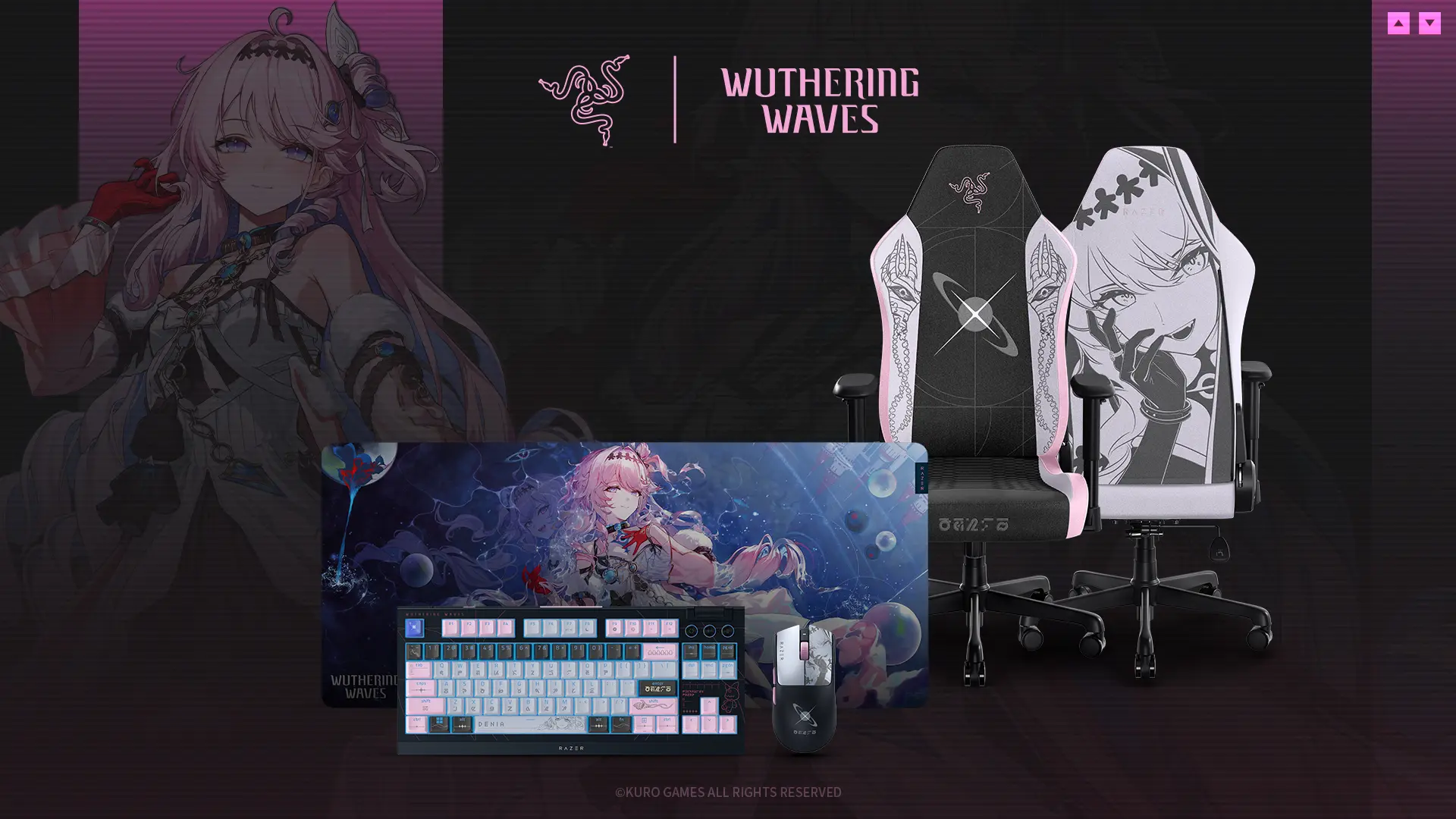 Razer e Kuro Games Apresentam Coleção Exclusiva de Wuthering Waves 1 Razer e Kuro Games Apresentam Coleção Exclusiva de Wuthering Waves