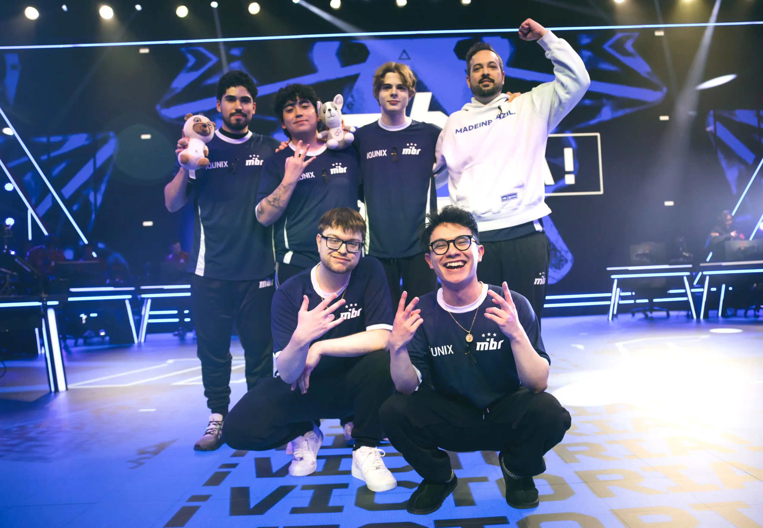 Elenco de VALORANT do MIBR no VCT 2026: Americas Stage 1.