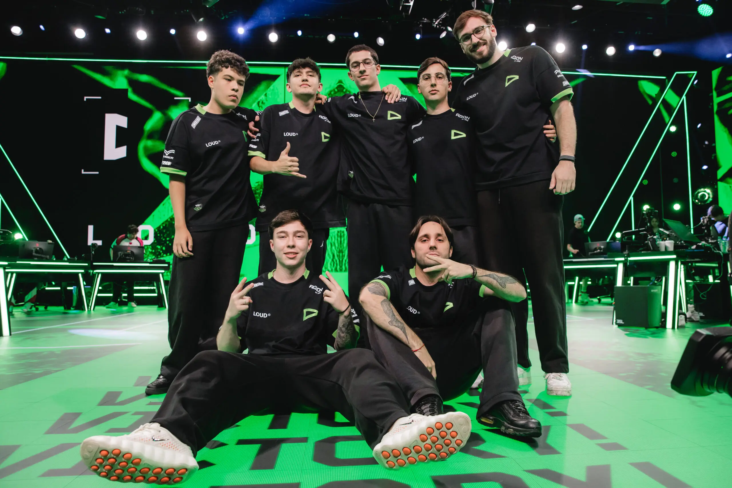 Elenco de VALORANT da LOUD para o VCT 2026: Americas Stage 2.