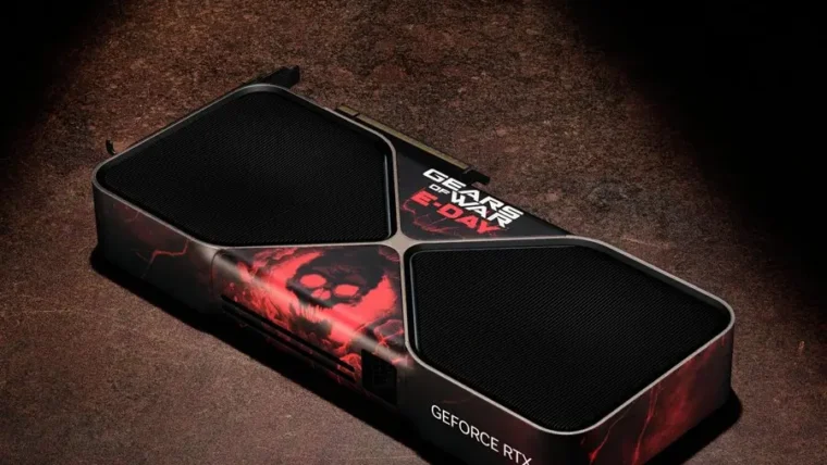 NVIDIA vai sortear uma GeForce RTX 5080 exclusiva de Gears of War: E-Day