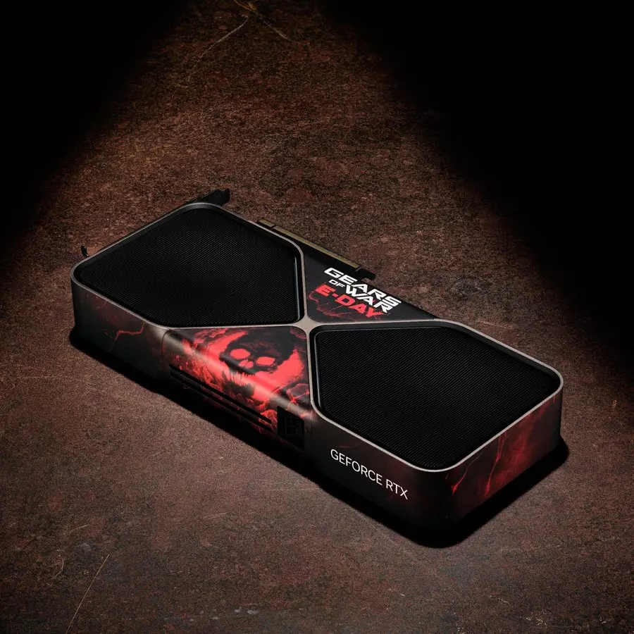 NVIDIA vai sortear uma GeForce RTX 5080 exclusiva de Gears of War: E-Day
