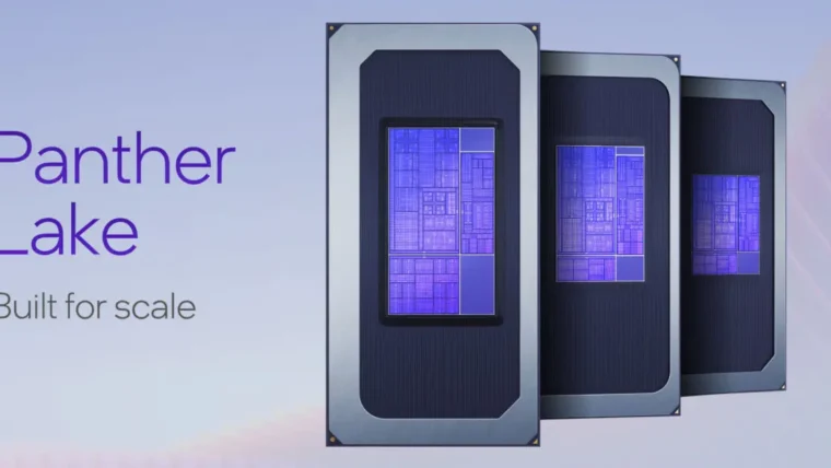 Intel expande linha de chips Panther Lake para novos mercados