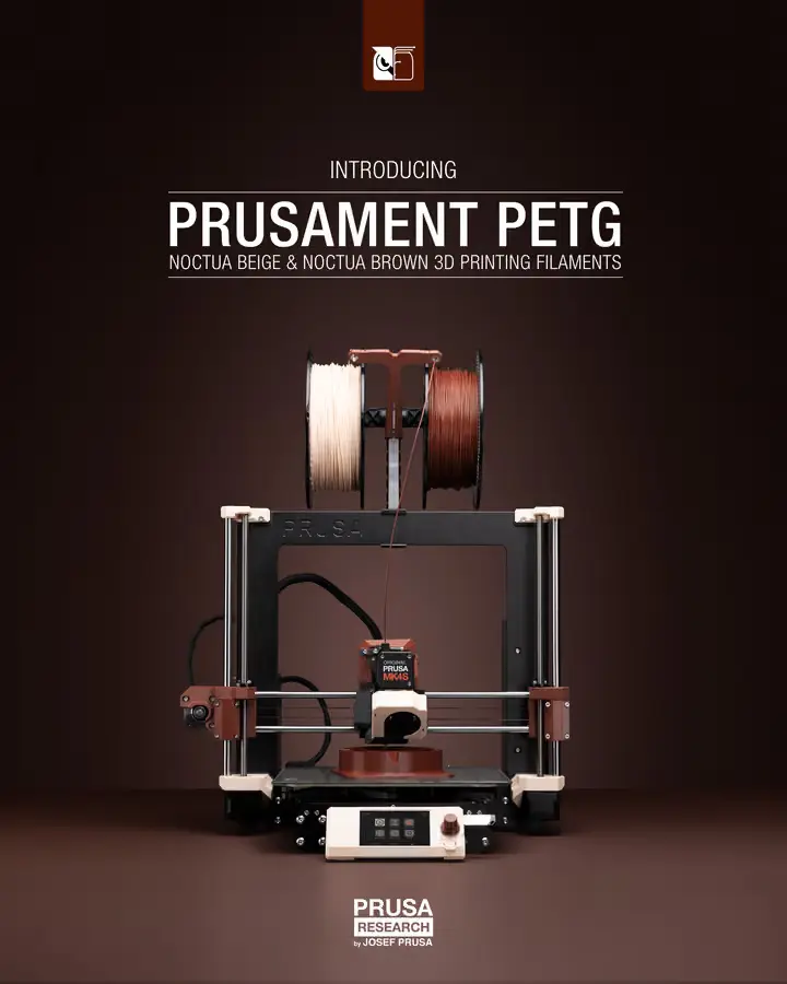 Noctua e Prusa unem forças em novo projeto focado na comunidade DIY 2 Noctua e Prusa unem forças em novo projeto focado na comunidade DIY prusa petg filament launch photo