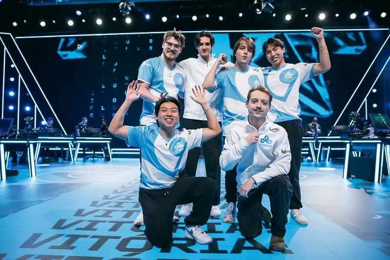 Elenco de VALORANT da Cloud9 no VCT 2026: Americas Stage 2.
