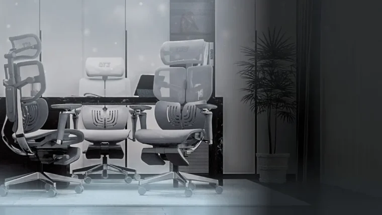 DT3 apresenta trio de cadeiras office focadas em ergonomia e alta performance