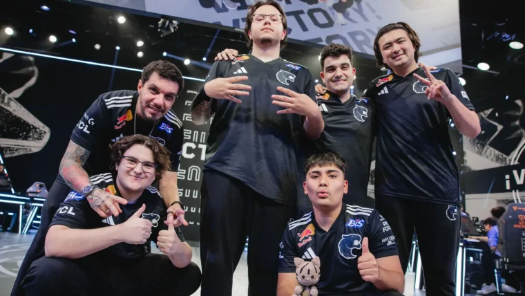 Elenco de VALORANT da FURIA no VCT 2026: Americas Stage 2.