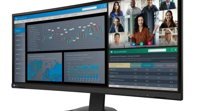 EIZO define lançamento de novo monitor ultrawide focado em alta produtividade