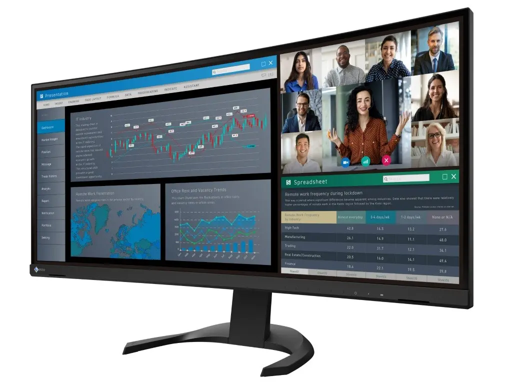 EIZO define lançamento de novo monitor ultrawide focado em alta produtividade 1 EIZO define lançamento de novo monitor ultrawide focado em alta produtividade