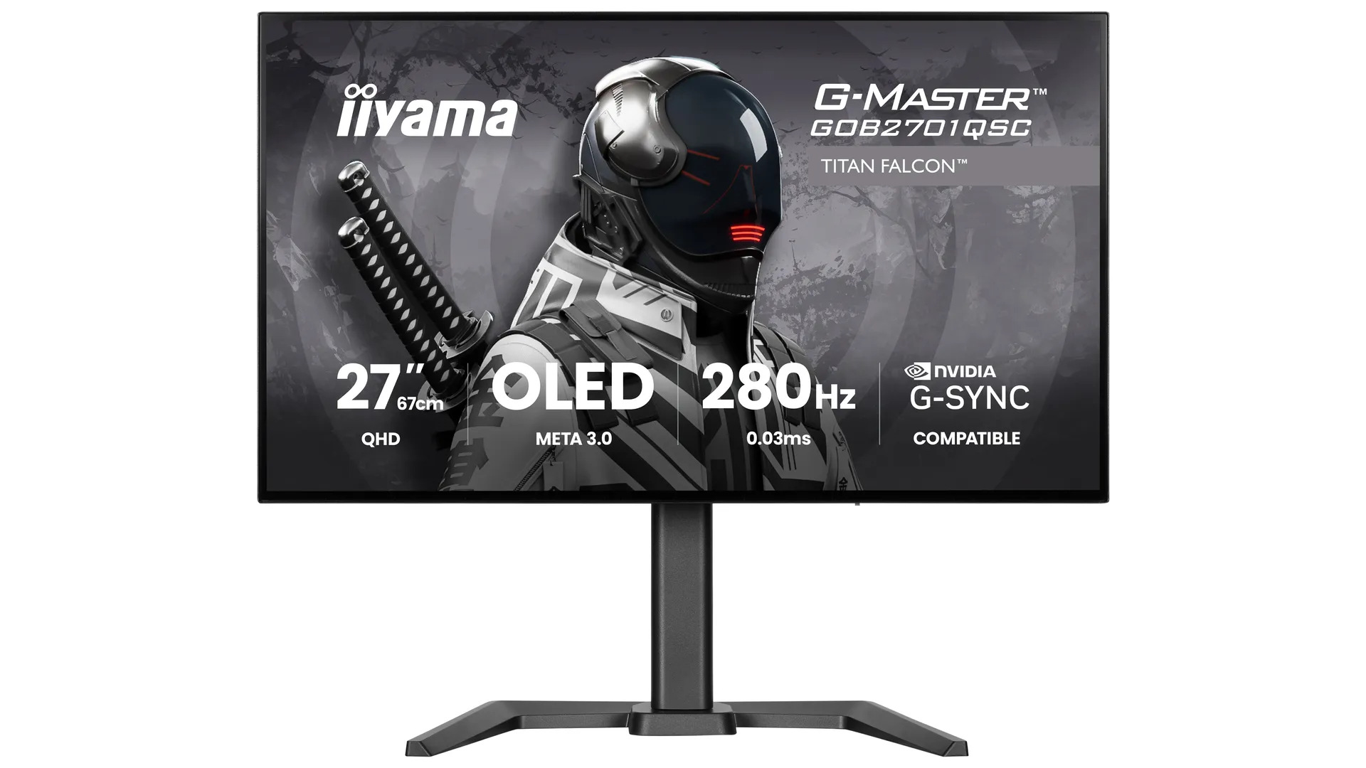 iiyama lança seu primeiro monitor gamer OLED 2 iiyama lança seu primeiro monitor gamer OLED GOB2701QSC B110 videocardz