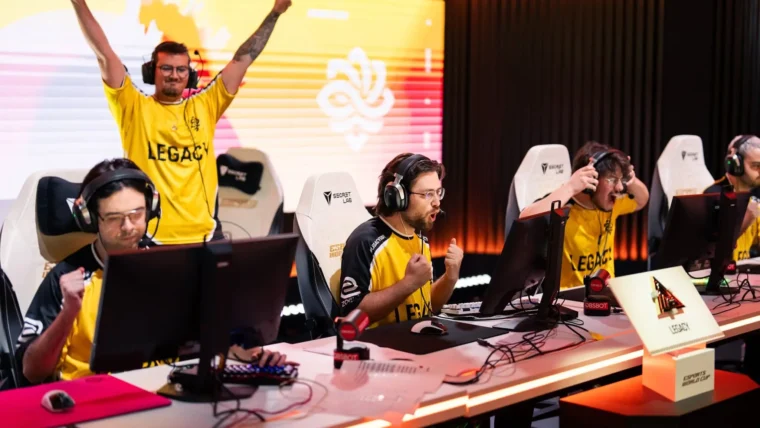 Elenco de Counter-Strike 2 (CS2) da Legacy para a Esports World Cup 2026 (EWC).