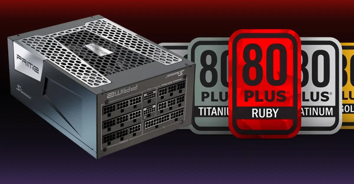 Seasonic conquista nova certificação inédita para fontes de alimentação de alta potência SEASONIC RUBY PSU HERO 1200x624 1