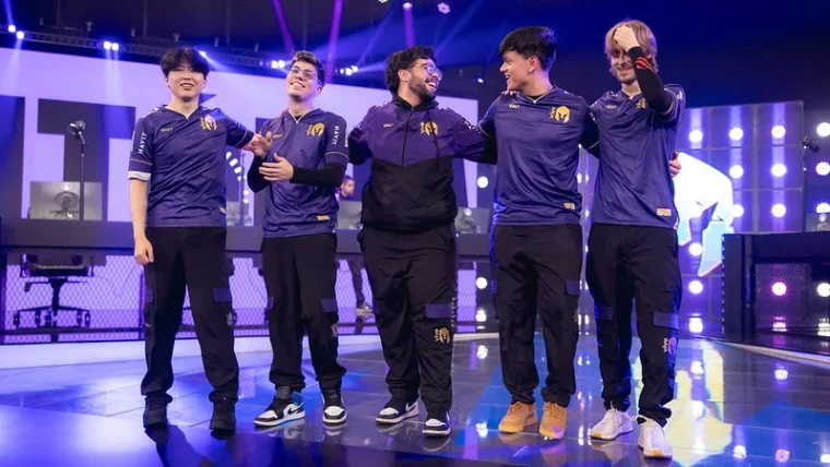 Elenco de League of Legends (LoL) da Vivo Keyd Stars na segunda semana de CBLOL 2026 Split 2.