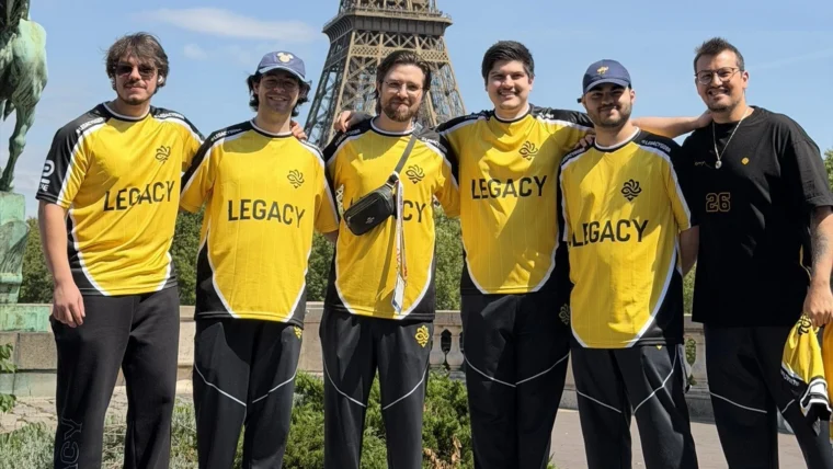 legacy cs2 em parisn, na frança