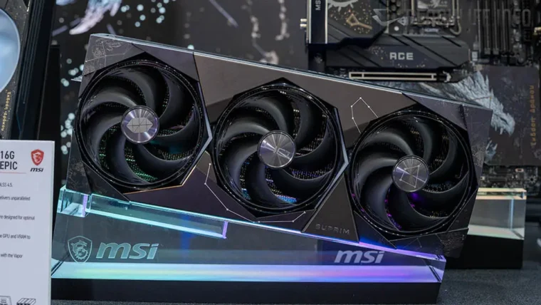 MSI revela edição especial de placa de vídeo top de linha em celebração histórica