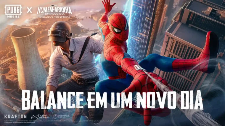 Homem-Aranha chega ao PUBG MOBILE com modo especial