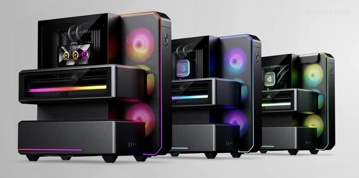 Phanteks lança gabinete EX5 com compartimento exclusivo