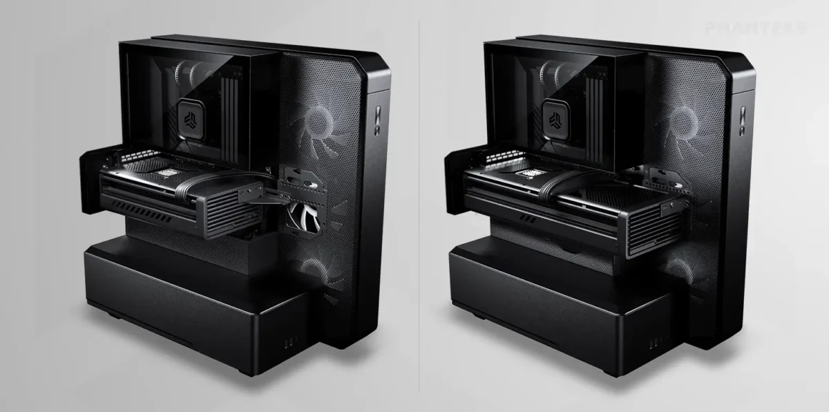 Phanteks lança gabinete EX5 com compartimento exclusivo EX5 Slideshow 07 1200x596 1