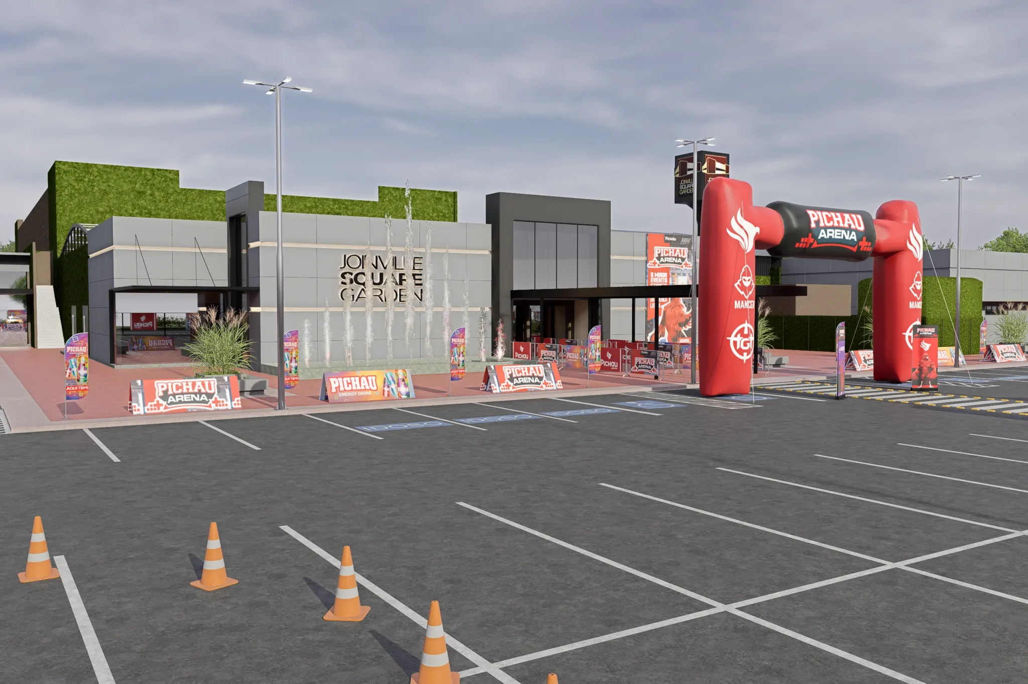 Pichau Arena 2026 reúne gigantes do hardware em Joinville para o maior evento gamer do Sul do Brasil 2 Pichau Arena 2026 reúne gigantes do hardware em Joinville para o maior evento gamer do Sul do Brasil Exterior Pichau Arenas 2026 8