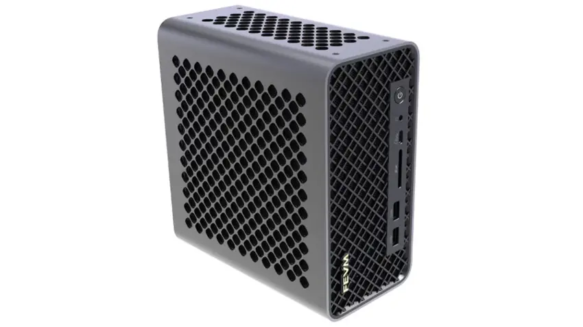Mini-PC chinês traz combinações inéditas de hardware de ponta em gabinete compacto 2 Mini-PC chinês traz combinações inéditas de hardware de ponta em gabinete compacto FEVM RYZEN 9950X3D RTX5090M PC 1 850x478 1
