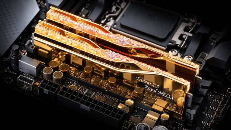 G.Skill surpreende ao atualizar sua linha de memórias DDR5 topo de linha