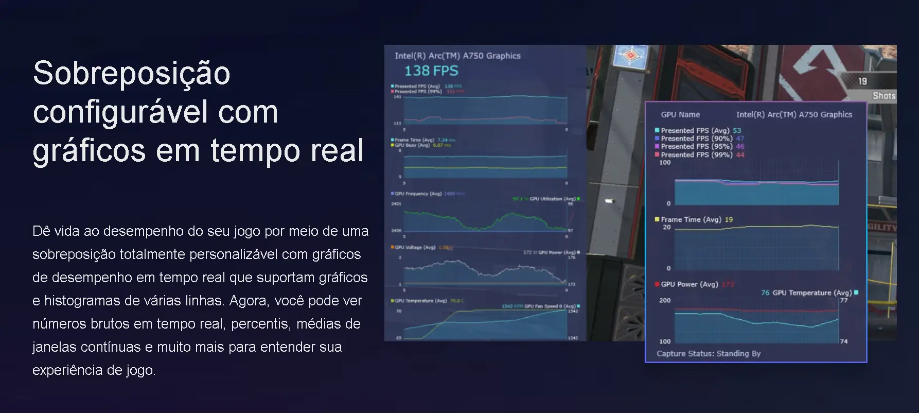 Intel atualiza o PresentMon com mudanças importantes na interface e no desempenho 2 Intel atualiza o PresentMon com mudanças importantes na interface e no desempenho Intel Arc Graphics