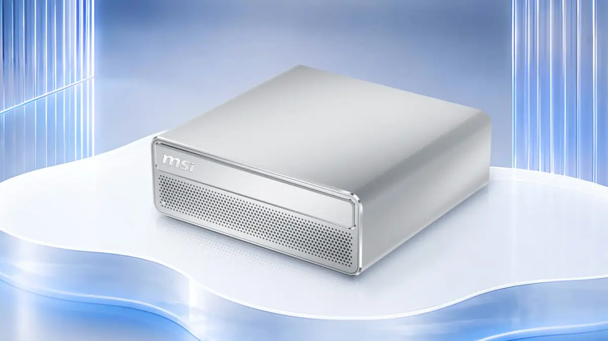 MSI surpreende mercado com novo mini PC equipado com hardware de ponta da NVIDIA 1 MSI surpreende mercado com novo mini PC equipado com hardware de ponta da NVIDIA