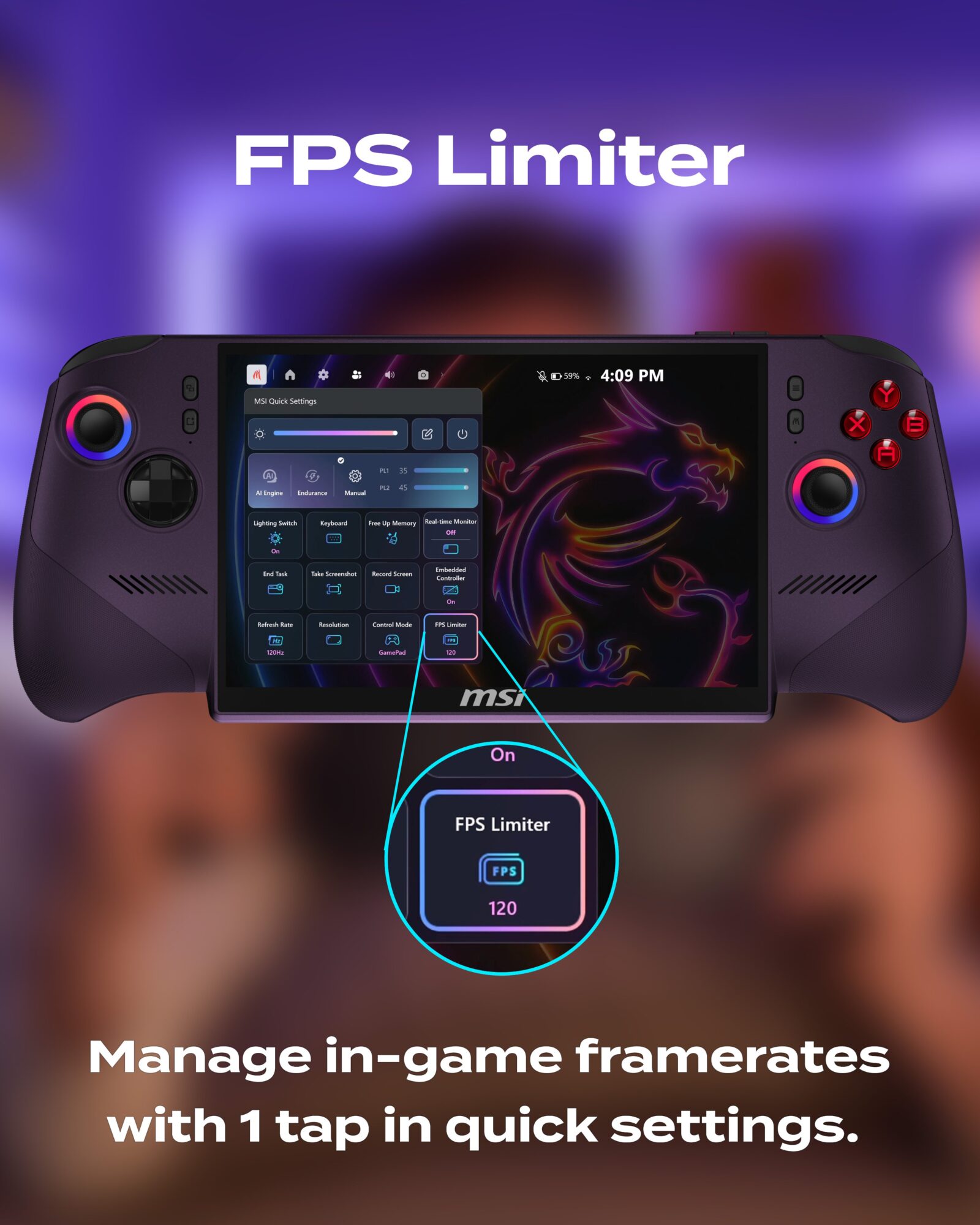 MSI libera grande atualização de software para consoles portáteis da linha Claw 2 MSI libera grande atualização de software para consoles portáteis da linha Claw MSI M CENTER 3 PANTHER LAKE HANDHELD 3 1600x2000 1