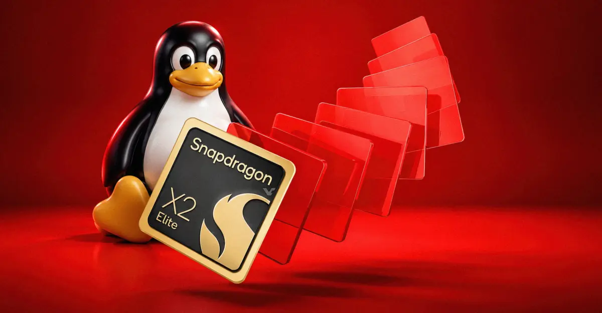 Qualcomm lança prévia do Linux para o Snapdragon X2 SNAPDRAGON X2 ELITE LINUX HERO 1200x624 1