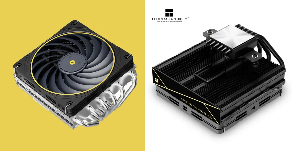 Thermalright revela novos coolers da linha AXP120 para gabinetes compactos