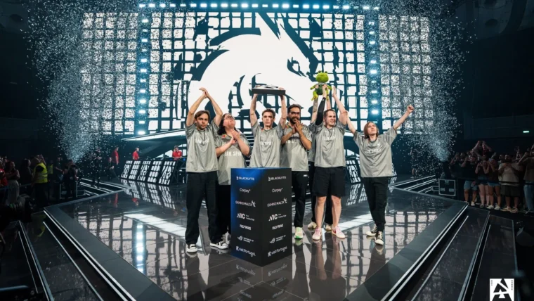 Elenco de Counter-Strike 2 (CS2) da Team Spirit] no BLAST Open Porto 2026.