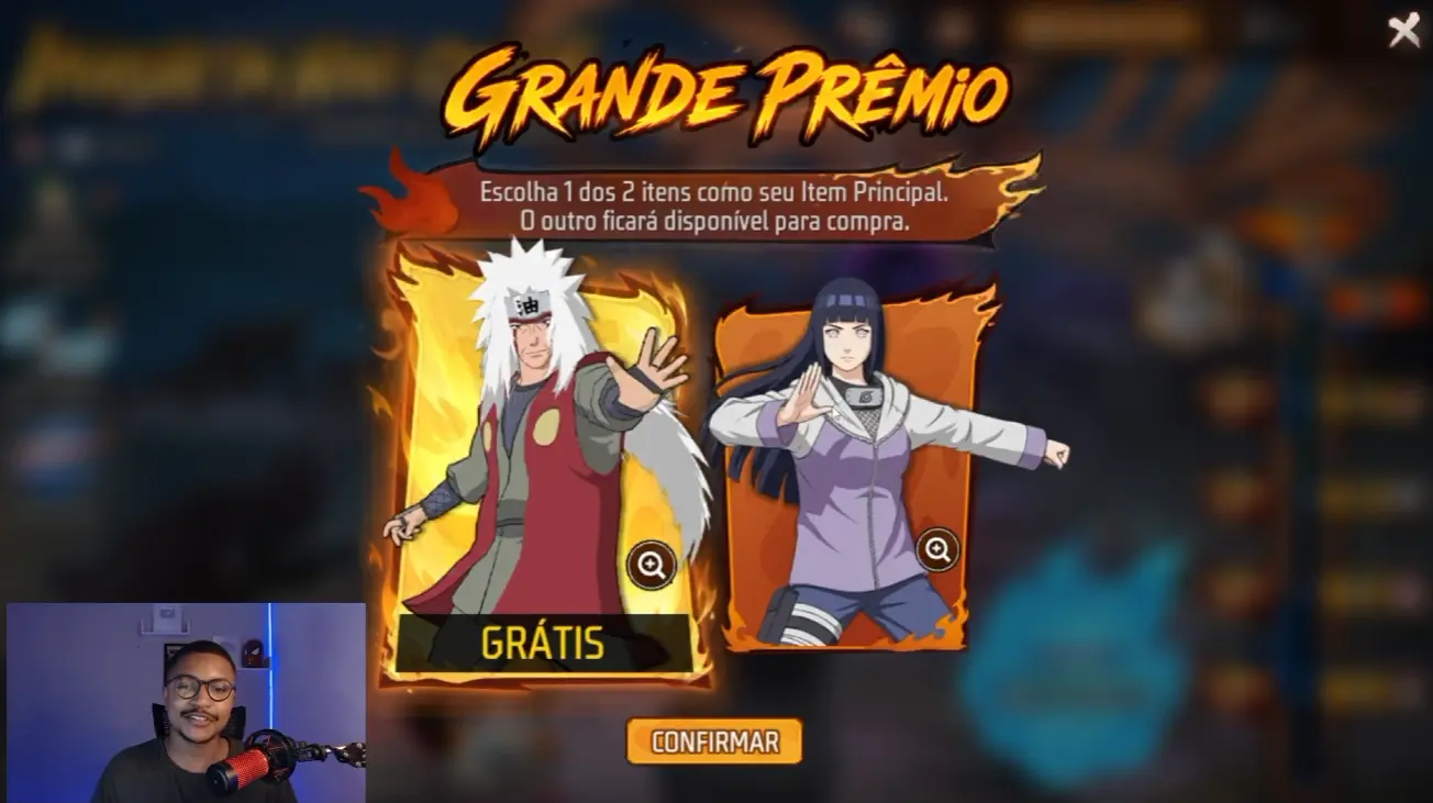 Free Fire: Veja como conseguir Jiraya ou Hinata de graça e mais rápido hinata jiraya free fire evento naruto 1