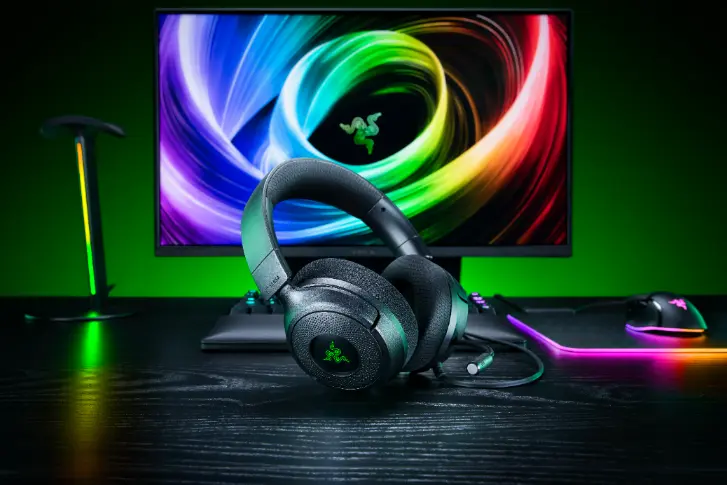 Razer lança Kraken V4 X Sensa HD Haptics Edition