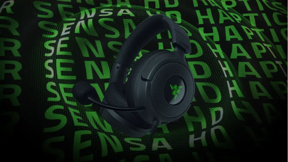 Razer lança Kraken V4 X Sensa HD Haptics Edition image
