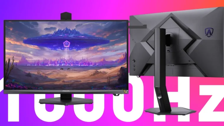 AOC confirma data de lançamento e especificações finais do seu novo monitor topo de linha para eSports