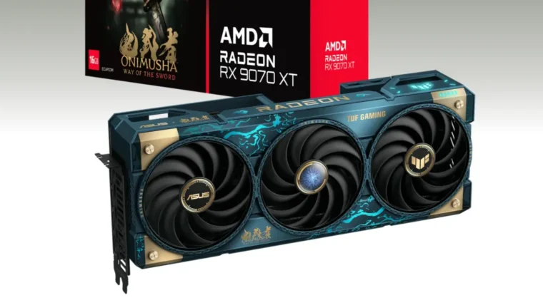 ASUS Anuncia Oficialmente a Radeon RX 9070 XT “Onimusha Edition”