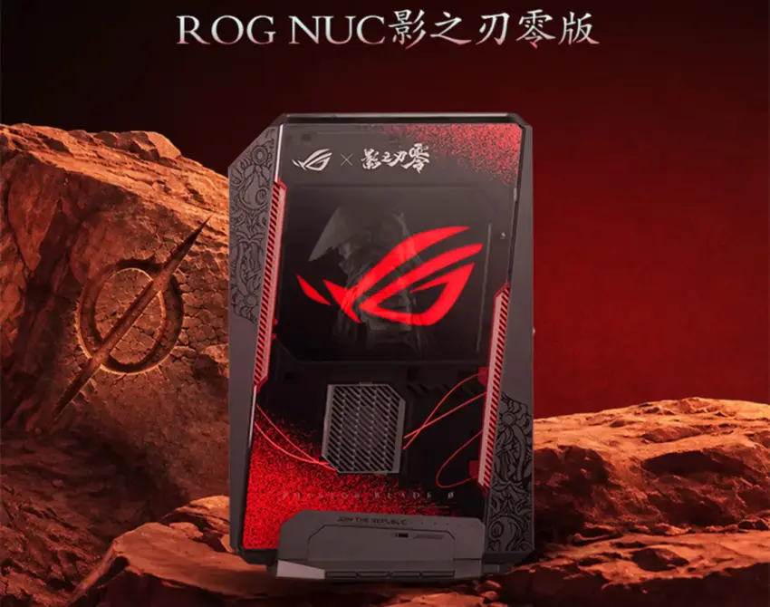 ASUS lança o Mini-PC ROG NUC 16 "Phantom Blade Zero Edition" 2 ASUS lança o Mini-PC ROG NUC 16 "Phantom Blade Zero Edition" ASUS ROG NUC 16 PHANTOM BLADE 2 850x670 1