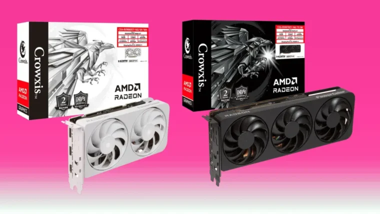 Crowxis expande linha de placas de vídeo com novos modelos Radeon