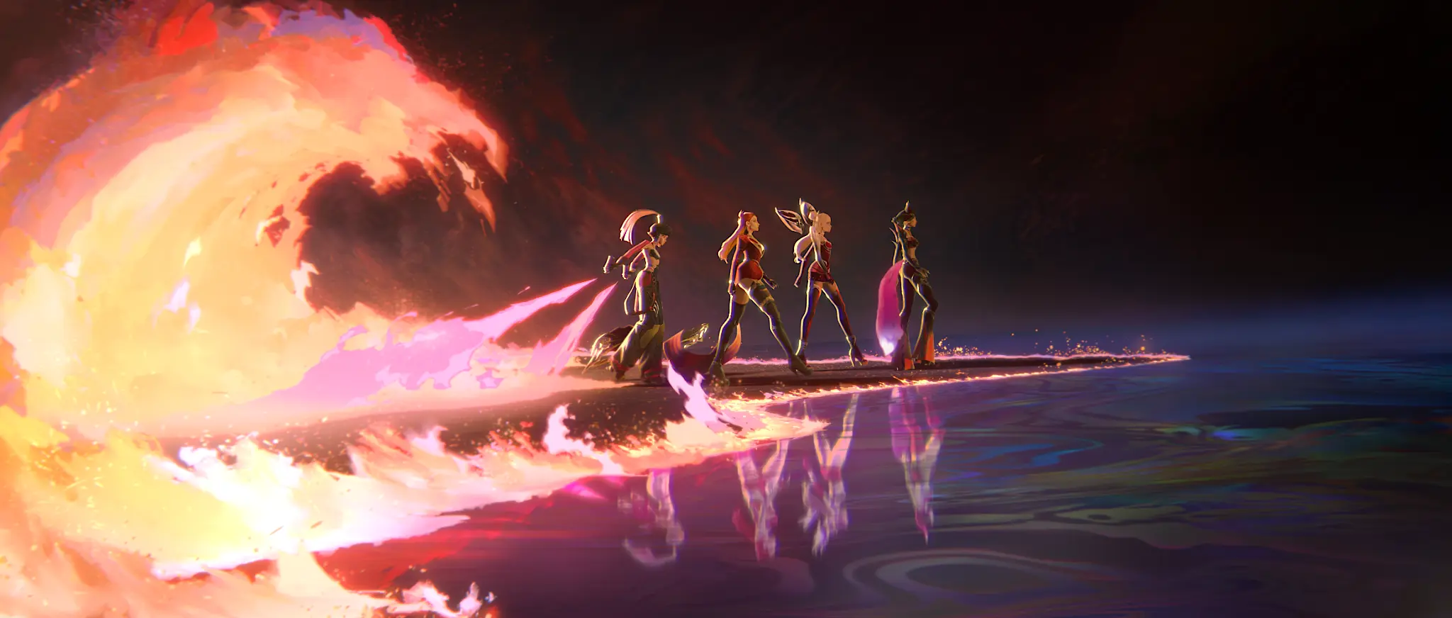 LoL: K/DA retorna com EP e se apresentação no Worlds 2026 2 LoL: K/DA retorna com EP e se apresentação no Worlds 2026 FIRESTARTER KDA GROUP1