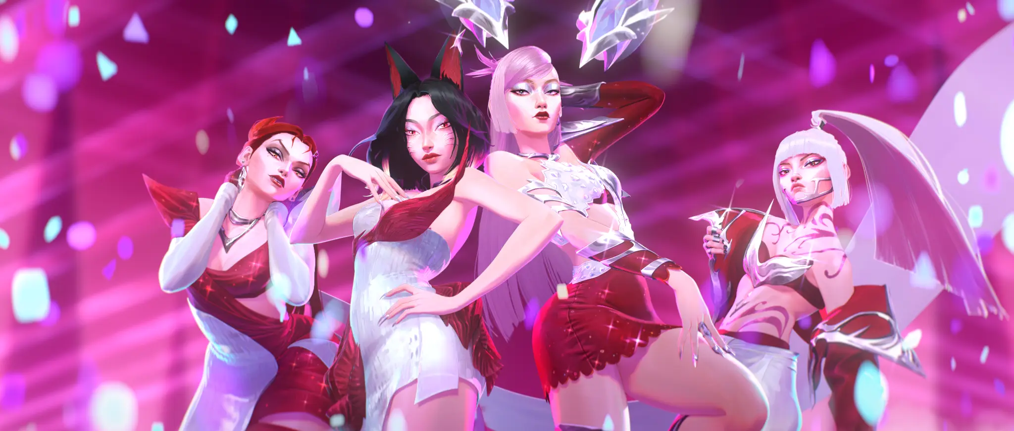 LoL: K/DA retorna com EP e se apresentação no Worlds 2026 3 LoL: K/DA retorna com EP e se apresentação no Worlds 2026 FIRESTARTER KDA GROUP3 WR SKIN