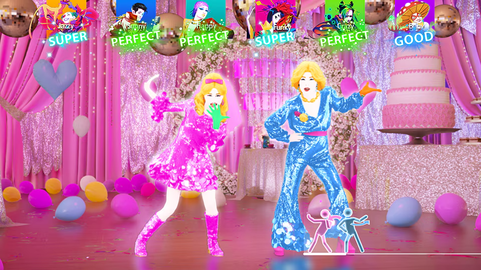 Review: Just Dance: Decades of Hits celebra diferentes gerações 2 Mamma Mia no Just Dance: Decades of Hits.