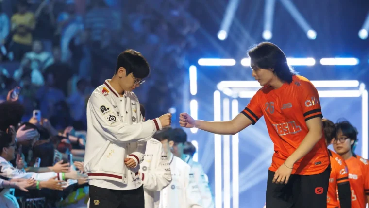 LOS e T1 no Worlds 2026, mundial de League of Legends (LoL).