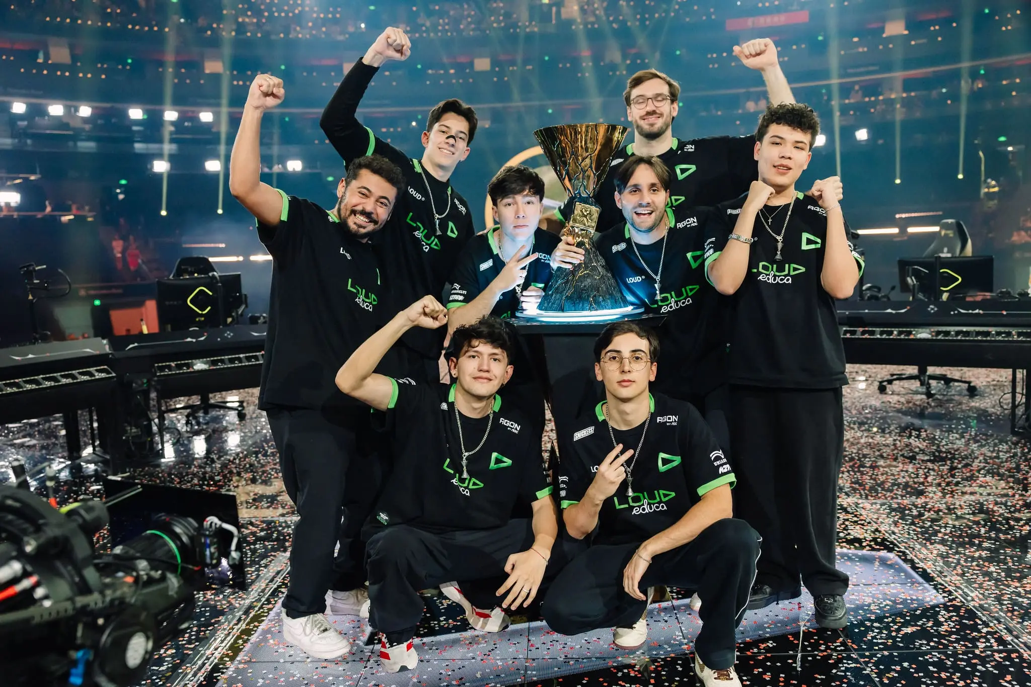 VALORANT: LOUD conquista o mundo novamente no Champions 2026 1 Elenco de VALORANT da LOUD no VALORANT Champions 2026.