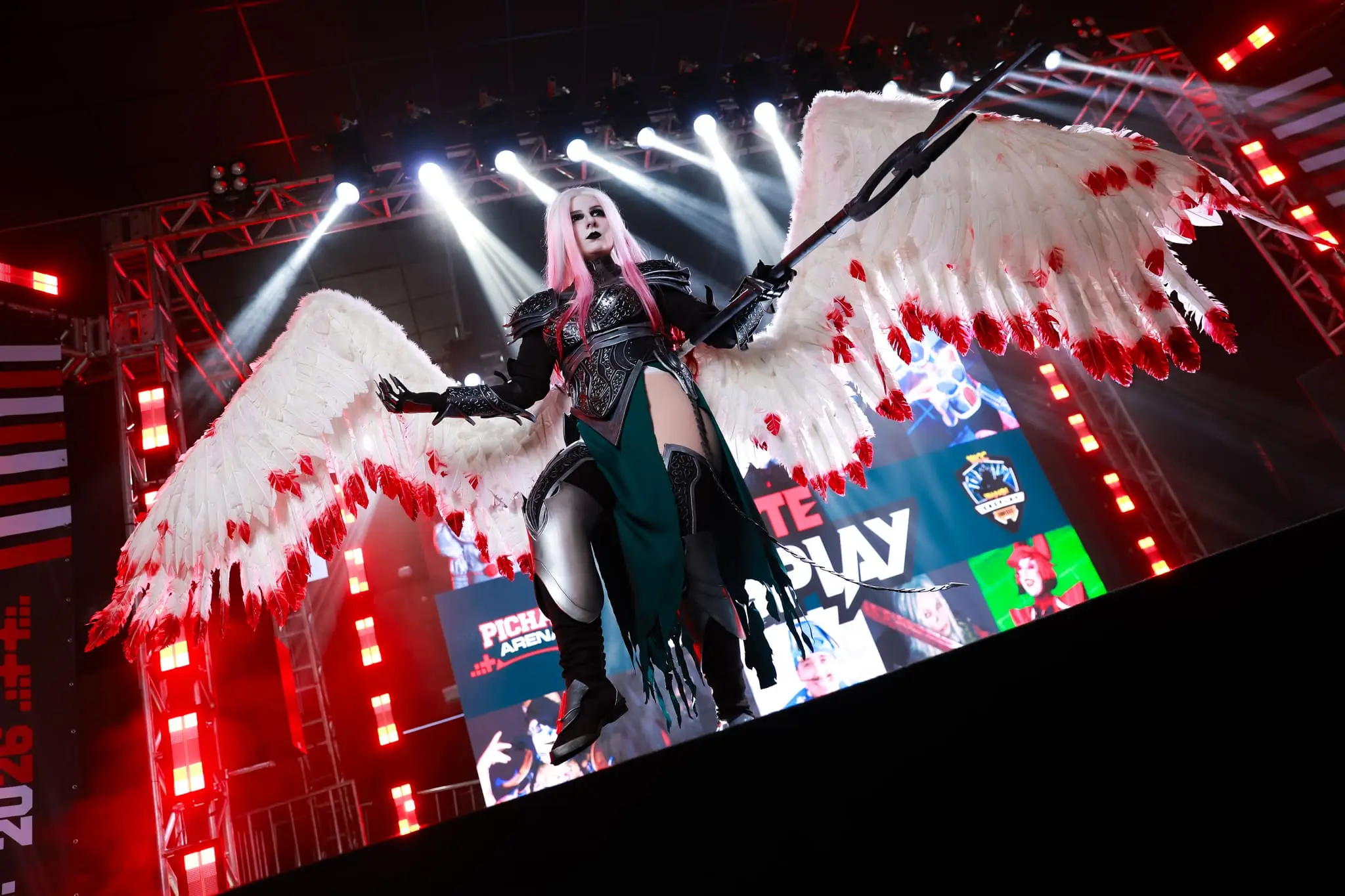 Leticia "Maga Sayumi" Peters no Pichau Arena 2026.