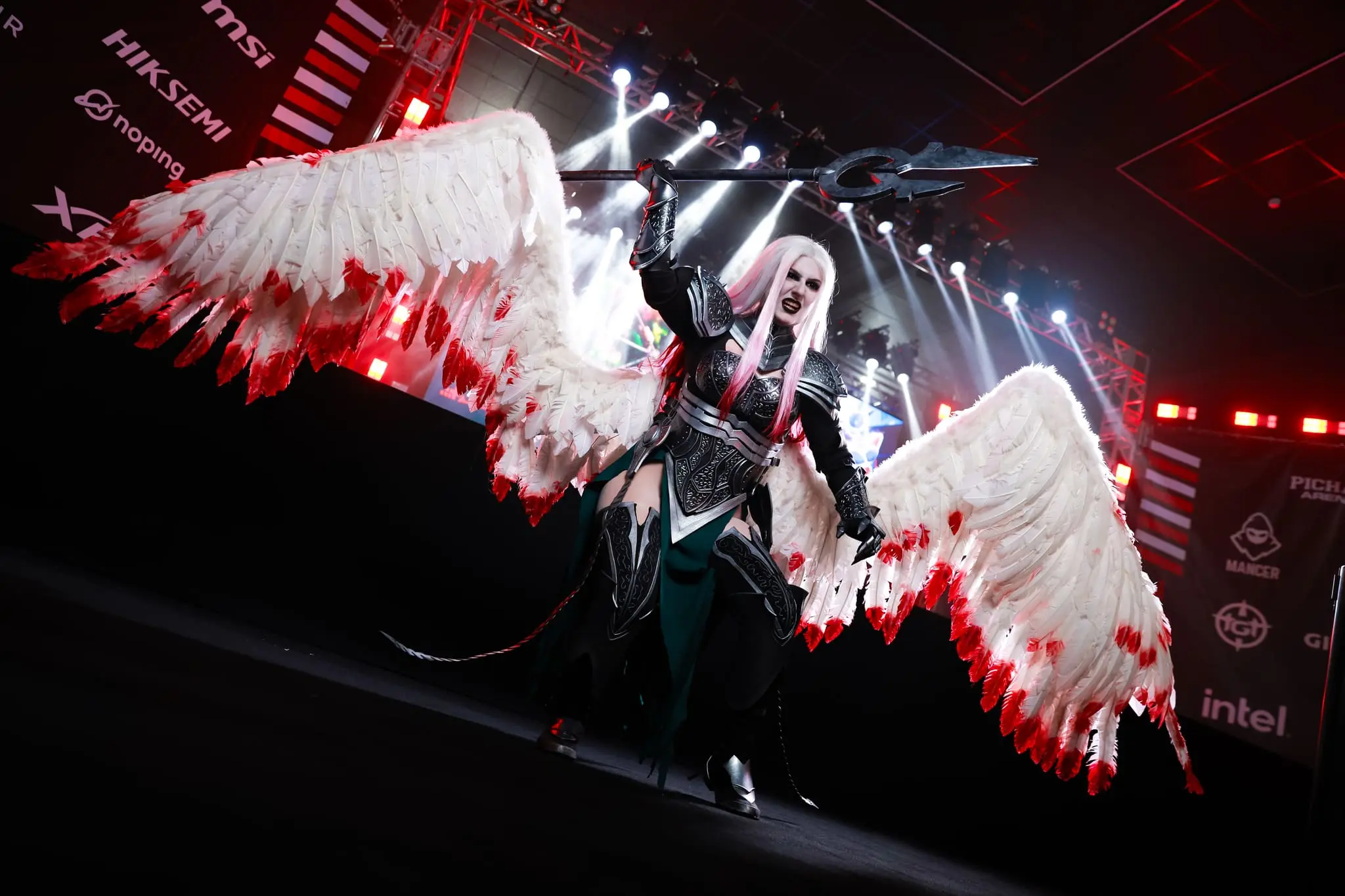 Leticia "Maga Sayumi" Peters no Pichau Arena 2026.