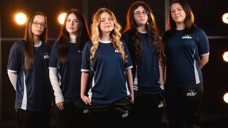 Elenco de VALORANT do MIBR GC.