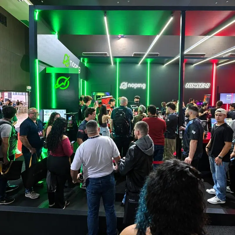 O Brasil tem uma das melhores internets do mundo? Executivo do NoPing explica 2 O Brasil tem uma das melhores internets do mundo? Executivo do NoPing explica Noping stand
