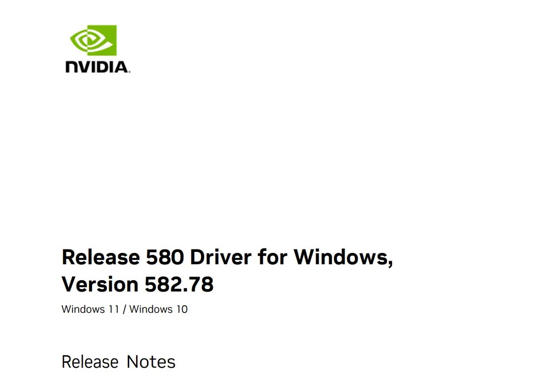 NVIDIA lança driver de segurança GeForce 582.78 para placas das séries GTX 700, 900 e 10 2 NVIDIA lança driver de segurança GeForce 582.78 para placas das séries GTX 700, 900 e 10 Nvidia release nites